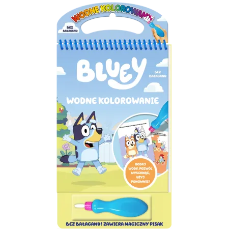 BLUEY. WODNE KOLOROWANIE