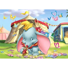 Dumbo 35 Elementów Puzzle Dwustronne Lisciani 3+