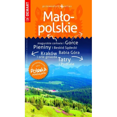 MAŁOPOLSKIE PRZEWODNIK ILUSTROWANY + ATLAS - Demart