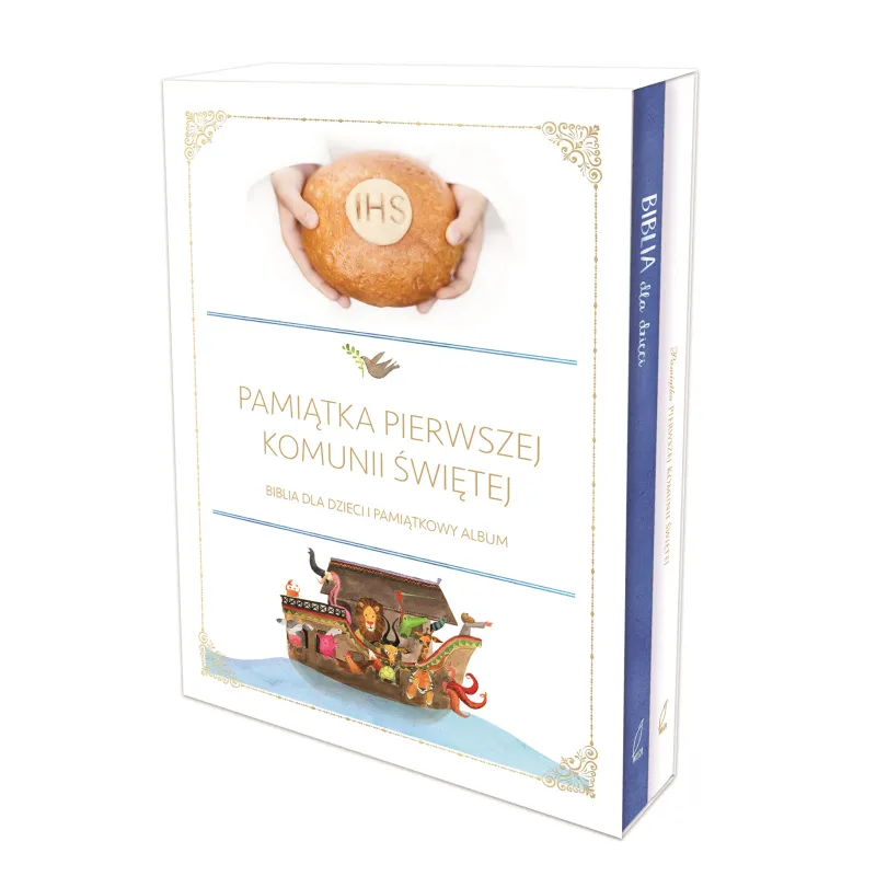 BIBLIA + PAMIĄTKA I KOMUNII ŚWIĘTEJ PAKIET KOMUNIJNY - Wilga BIBLIA + PAMIĄTKA I KOMUNII ŚWIĘTEJ PAKIET KOMUNIJNY - Wilga