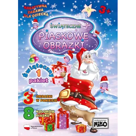 ŚWIĄTECZNE PIASKOWE OBRAZKI 3+ - NIKO