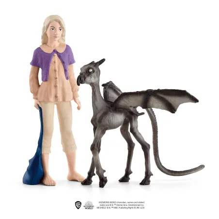 Harry Potter Luna Lovegood I Testral Figurki Schleich 42636 6+ Harry Potter Luna Lovegood I Testral Figurki Schleich 42636 6+