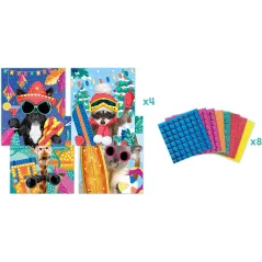 Fotomozaiki Zwierzaki Podróżniaki Creativ Zestaw Kreatywny 5+