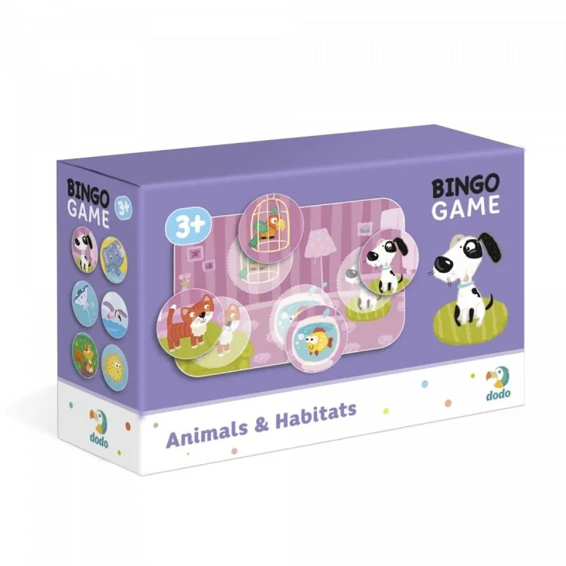 BINGO ZWIERZĘTA GRA EDUKACYJNA DLA DZIECI 3+ BINGO ZWIERZĘTA GRA EDUKACYJNA DLA DZIECI 3+