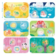 BINGO ZWIERZĘTA GRA EDUKACYJNA DLA DZIECI 3+