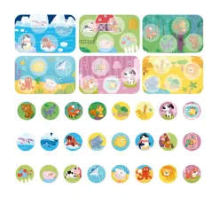 BINGO ZWIERZĘTA GRA EDUKACYJNA DLA DZIECI 3+