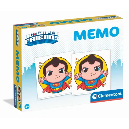 Memo Dc Comics Gra Logiczna Dla Dzieci Clementoni 48 Kart 4+