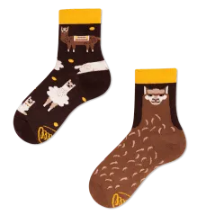 SKARPETKI DZIECIĘCE FLUFFY ALPACA ROZMIAR 27-30