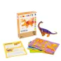 Puzzle Przestrzenne Dinozaury Tekturynki Eko Z Poradnikiem Logopedycznym 3+ Puzzle Przestrzenne Dinozaury Tekturynki Eko Z Poradnikiem Logopedycznym 3+