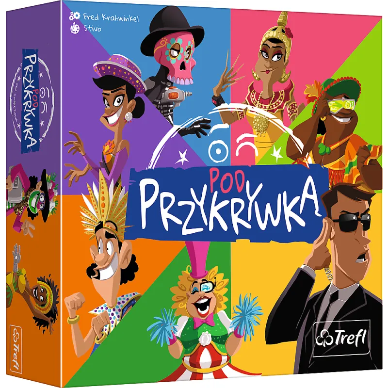 POD PRZYKRYWKĄ GRA PLANSZOWA OBSERWACJI I DEDUKCJI KARNAVAŁ RIO 8+ POD PRZYKRYWKĄ GRA PLANSZOWA OBSERWACJI I DEDUKCJI KARNAVAŁ RIO 8+