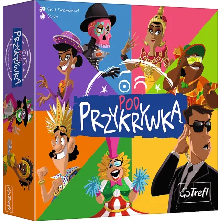 Pod Przykrywką Gra Planszowa Obserwacji I Dedukcji Karnavał Rio 8+ Pod Przykrywką Gra Planszowa Obserwacji I Dedukcji Karnavał Rio 8+