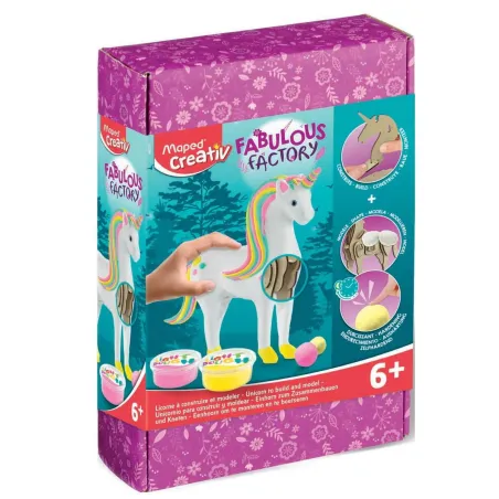 Masa Plastyczna Fabryka Jednorożców Creativ Zestaw Kreatywny 6+ Masa Plastyczna Fabryka Jednorożców Creativ Zestaw Kreatywny 6+