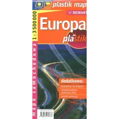 EUROPA 1:3 500 000 MAPA SAMOCHODOWA