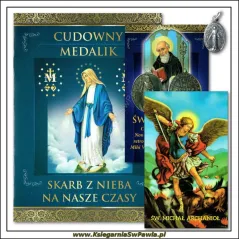 CUDOWNY MEDALIK. SKARB Z NIEBA NA NASZE CZASY. KSIĄŻECZKA Z MEDALIKIEM