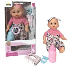 LALKA NIEMOWLAK AGATKA ZABAWKA INTERAKTYWNA 3+ - Dromader