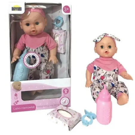 Interaktywna Lalka Niemowlak Agusia 30 Cm Mówiąca Z Akcesoriami 3+