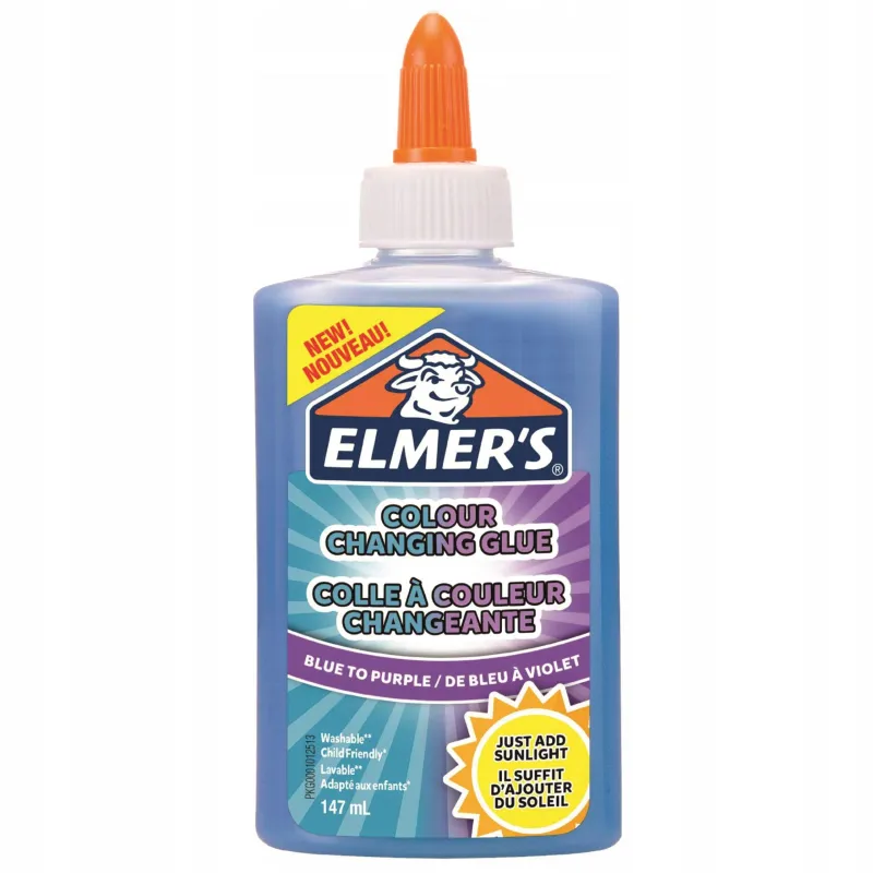 KLEJ W PŁYNIE NIEBIESKI ZMIENIAJĄCY KOLOR KLEJ W PŁYNIE NIEBIESKI ZMIENIAJĄCY KOLOR