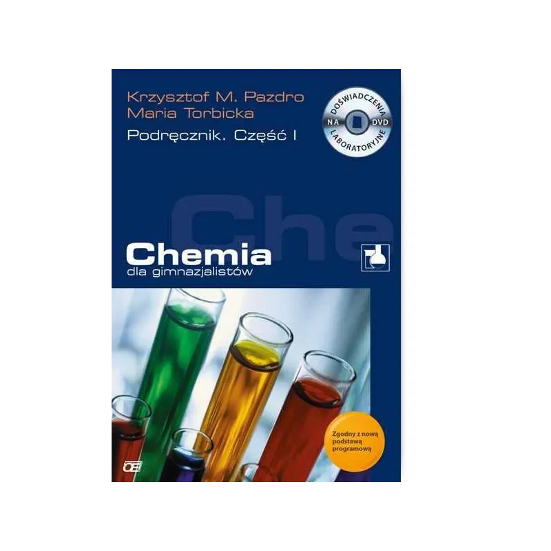 Chemia GIM KL 1. Podręcznik część 1  dvd Krzysztof M. Pazdro