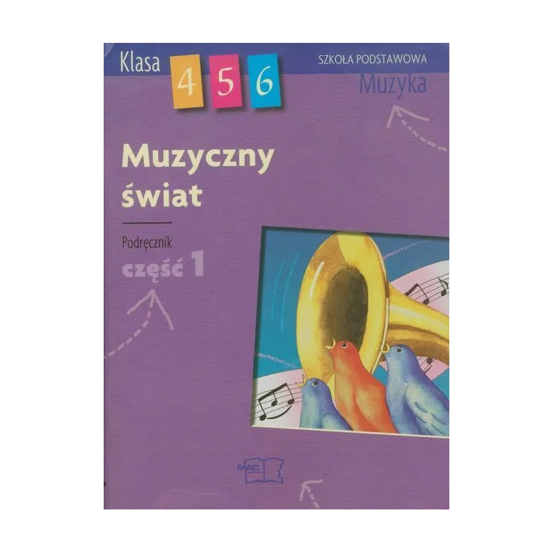 MUZYCZNY ŚWIAT. PODRĘCZNIK 1 DLA KLAS 4-6 SZKOŁY PODSTAWOWEJ