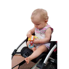 Interaktywna Zawieszka Sensoryczna Auto Z Kluczykami Smily Play Gryzak 0M+