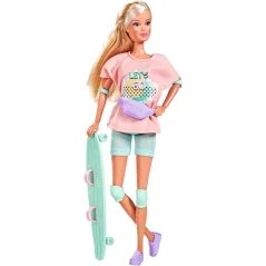 Steffi Love Lalka Sportowa Na Deskorolce Longboard 29 Cm 3+
