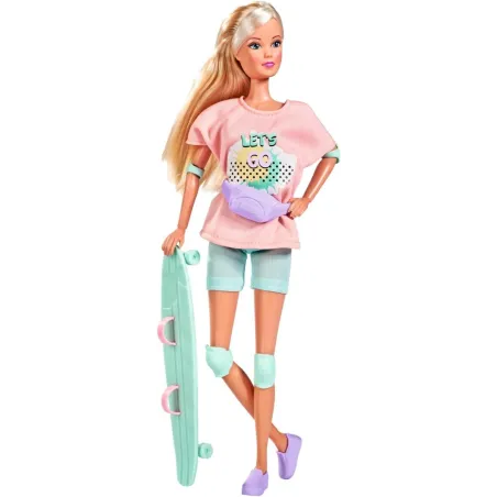 Steffi Love Lalka Sportowa Na Deskorolce Longboard 29 Cm 3+