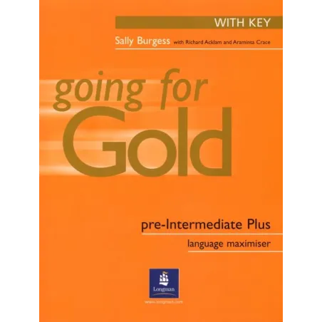 GOING FOR GOLD PRE-INTERMEDIATE EXAM MAXIMISER + CD Richard Acklam - Longman