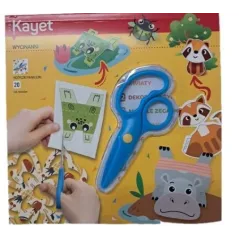 WYCINANKI DLA DZIECI. ZESTAW KREATYWNY KAYET