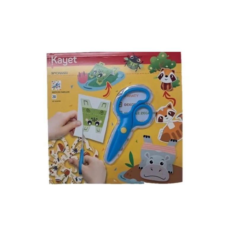 WYCINANKI DLA DZIECI. ZESTAW KREATYWNY KAYET WYCINANKI DLA DZIECI. ZESTAW KREATYWNY KAYET