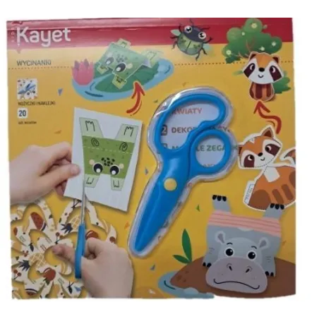 WYCINANKI DLA DZIECI. ZESTAW KREATYWNY KAYET