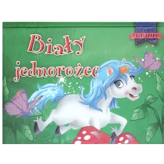 BIAŁY JEDNOROŻEC ROZKŁADANKI UNICORN - Olesiejuk