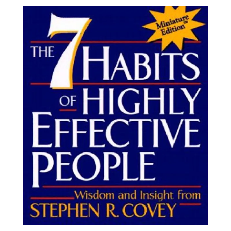 THE 7 HABITS OF HIGHLY EFFECTIVE PEOPLE THE 7 HABITS OF HIGHLY EFFECTIVE PEOPLE