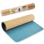 Mata Korkowa Do Jogi Fitness Pilates 180 X 60 Cm Spokey Savasana