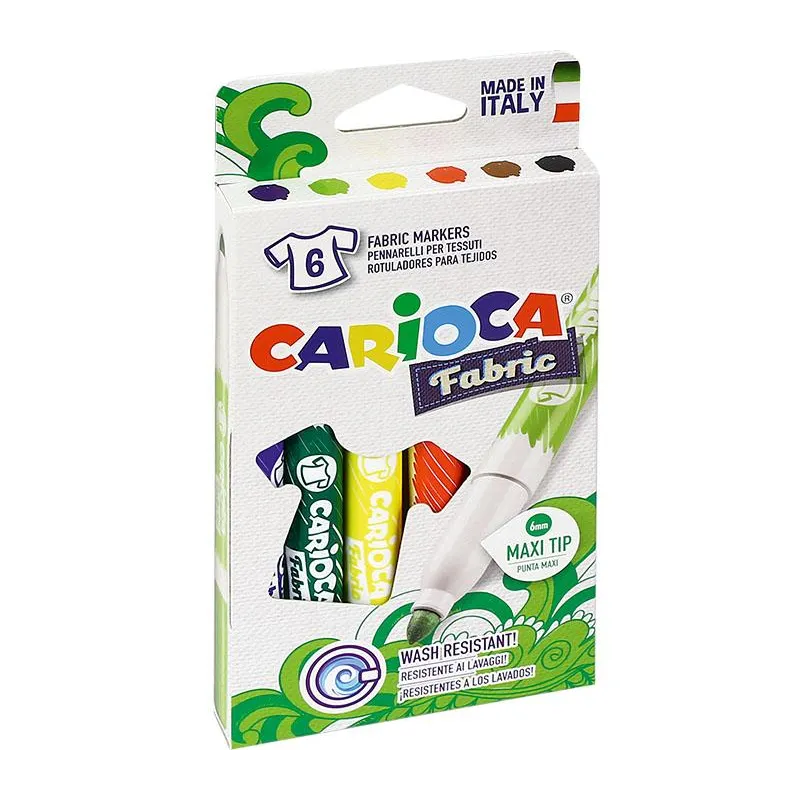 PISAKI DO TKANIN CROMATEX 6 KOLORÓW