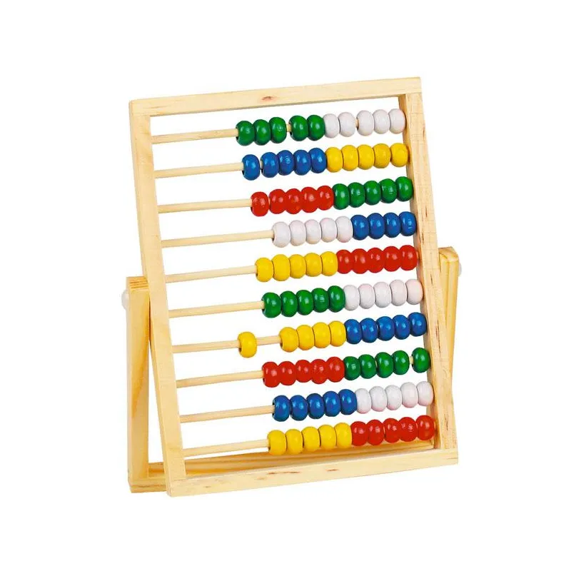 LICZYDŁO EDUKACYJNE DREWNIANE 10 RZĘDÓW STARPAK 3+