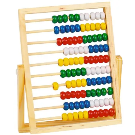 Liczydło Edukacyjne Drewniane 10 Rzędów Starpak 3+