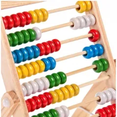 LICZYDŁO EDUKACYJNE DREWNIANE 10 RZĘDÓW STARPAK 3+