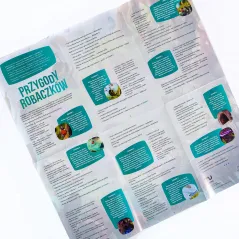 EKOPUZZLE PRZYGODY ROBACZKÓW EDUKACYJNE 48 ELEMENTÓW 4+