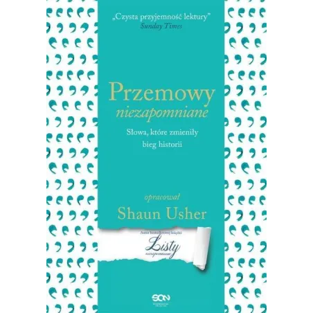 PRZEMOWY NIEZAPOMNIANE Shaun Usher - Sine Qua Non