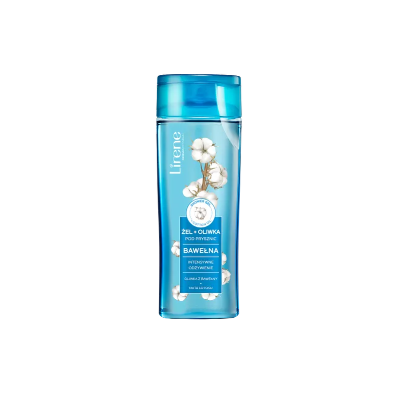 LIRENE SHOWER OLIVE NAWILŻAJĄCY ŻEL POD PRYSZNIC Z OLEJKIEM BAWEŁNIANYM 250ML
