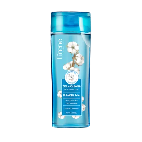 LIRENE SHOWER OLIVE NAWILŻAJĄCY ŻEL POD PRYSZNIC Z OLEJKIEM BAWEŁNIANYM 250ML