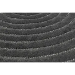 DYWAN DO SALONU PŁASKOTKANY 3D KOŁA BOHO ANTRACYT 120X160CM JUNO