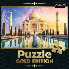 PUZZLE TADŻ MAHAL GOLD EDITION 1000 ELEMENTÓW TREFL 10+