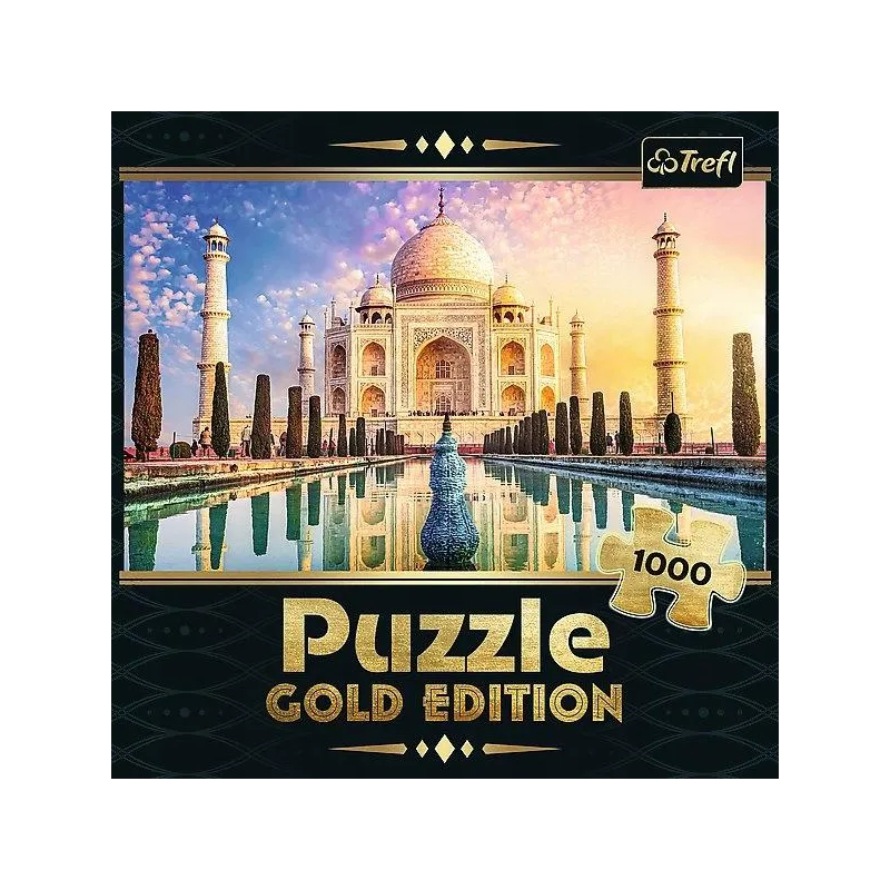 PUZZLE TADŻ MAHAL GOLD EDITION 1000 ELEMENTÓW TREFL 10+
