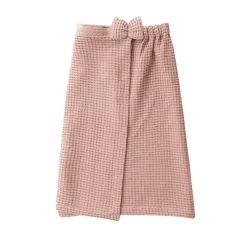 Ręcznik Vaffel Różowy Kąpielowy Z Rzepem 145X75 Cm Homla