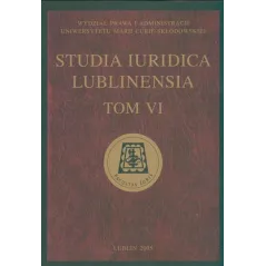 STUDIA IURIDICA LUBLINENSIA VI - UMCS Wydawnictwo Uniwersytetu Marii Curie-Skłodowskiej