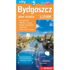 BYDGOSZCZ 1:23 000 PLAN MIASTA