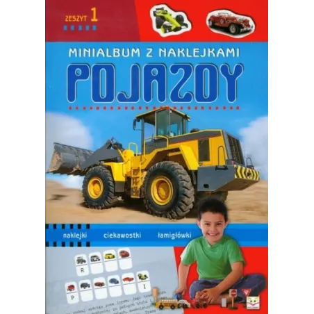Pojazdy. Minialbum Z Naklejkami