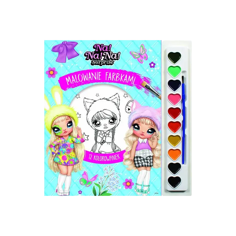 NA! NA! NA! SURPRISE. MALOWANIE FARBKAMI