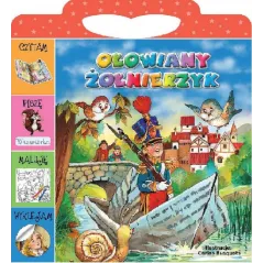 OŁOWIANY ŻOŁNIERZYK. CZYTAM, PISZĘ, MALUJĘ, WYKLEJAM - Elżbieta Jarmołkiewicz